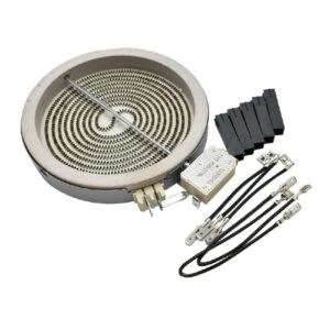 НАГРЕВАТЕЛНА ПЛОЧА 1200W 140ММ С РЕОСТАТЕН КЛЮЧ ЗА КЕРАМИЧЕН ПЛОТ НА ГОТВАРСКА ПЕЧКА INDESIT / ARISTON / WHIRLPOOL 481231018887