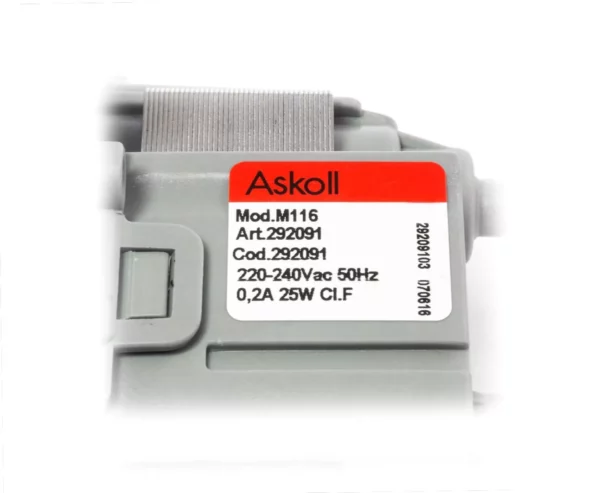 ПОМПА Top Faston connection ЗА ПЕРАЛНЯ INDESIT ARISTON LG SAMSUNG GORENJE / BRANDT 52X2592, 55X2826, 55X5640, 76555640, AS0002636, EAU61383505