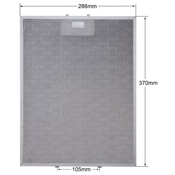 АЛУМИНИЕВ ФИЛТЪР 271 x 340ММ ЗА АСПИТАТОР / АБСОРБАТОР BEKO / SANG / BLOMBEG 9198810102