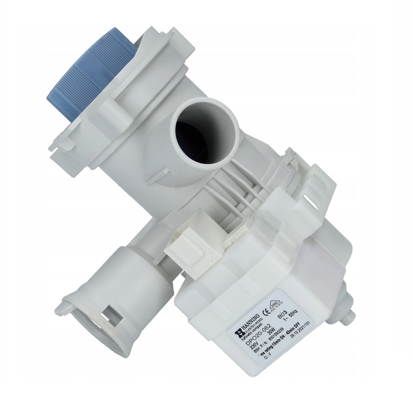 ВОДНА ПОМПА КОМПЛЕКТ ЗА ПЕРАЛНЯ BOSCH / SIEMENS / BALAY / NEFF HANNING DP020-062